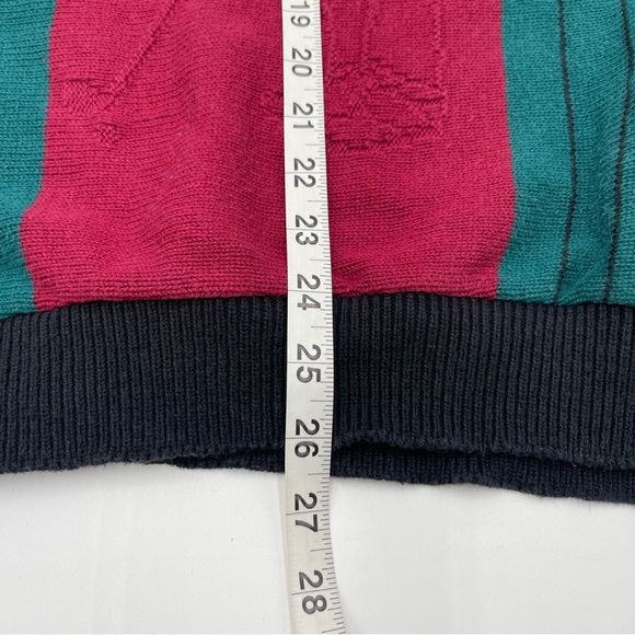 Vintage Golf Sweater Mens Large Steve Stricker Fairway Textured Crewneck 90s - Picture 3 of 13